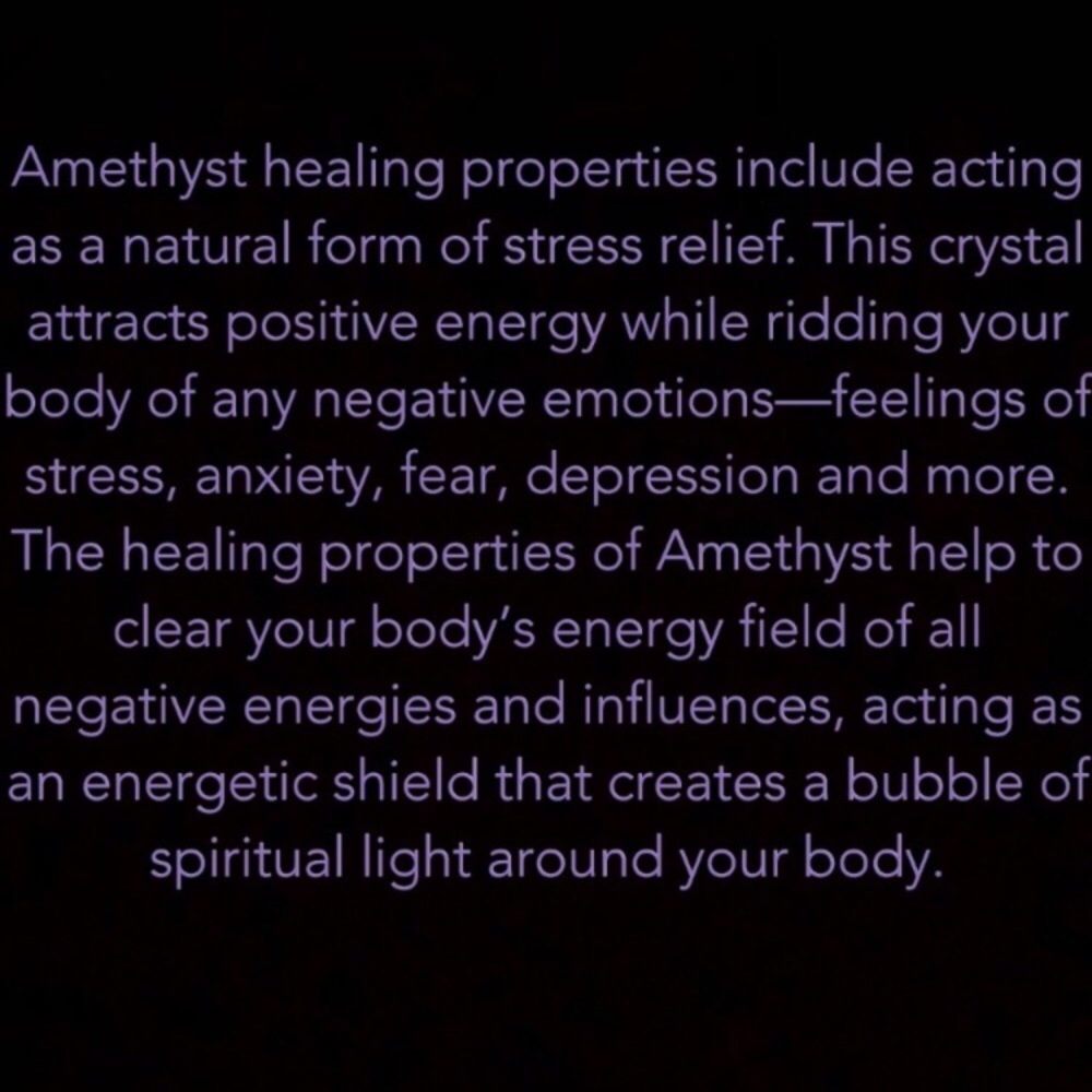 Amethyst Spiritual Bracelet - Picture 2 of 8